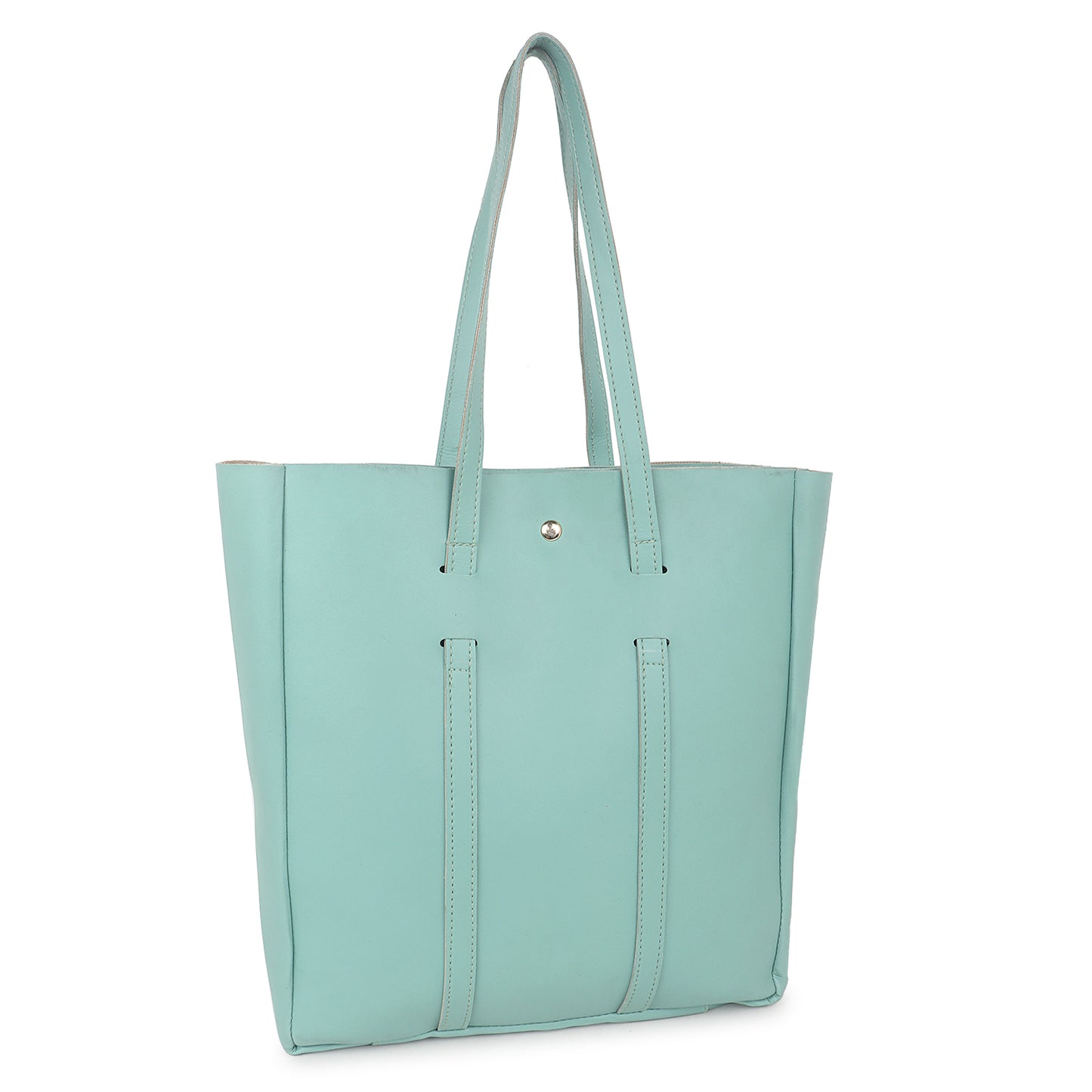 Aliza Stella Tote Bag with Double Shoulder Handle - Pista Green